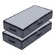 thumbnail image 4 of Organizador De Bolsas De Almacenamiento Debajo De La Cama De 2 Piezas Con Asas Reforzadas Gris Oscuro, 4 of 5