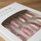 thumbnail image 3 of Uñas Postizas Press-On Forma De Almendra Largas 24Pcs Con Diseño De Flores Rosa, 3 of 8