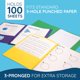 thumbnail image 3 of Carpeta de archivo Blue Summit Supplies – Pack de 50 surtidas, 3 of 6