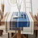 thumbnail image 5 of Table Runner DII French Stripe, 14 x 72 pulgadas, algodón cambray gris, 5 of 8