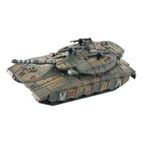 Magideal - Modelo De Construcción De Tanque A Escala 1/72, Vehículo, Kit De Modelo De Tanque Artesanal, Juego De Construcción De Rompecabezas Para Exhibición De Estilo B