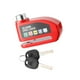thumbnail image 5 of Alarma De Bloqueo De Disco De Bicicleta Con Llaves A Prueba De Agua Para Bicicleta Scooter Dirt Bike Red, 5 of 5