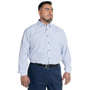 Kotting - Camisa Fantasia Estampada Regular Fit Azul S