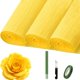 thumbnail image 1 of Papel Crepé VKEDA 25 cm x 2,5 m (3 rollos) Amarillo, 1 of 6