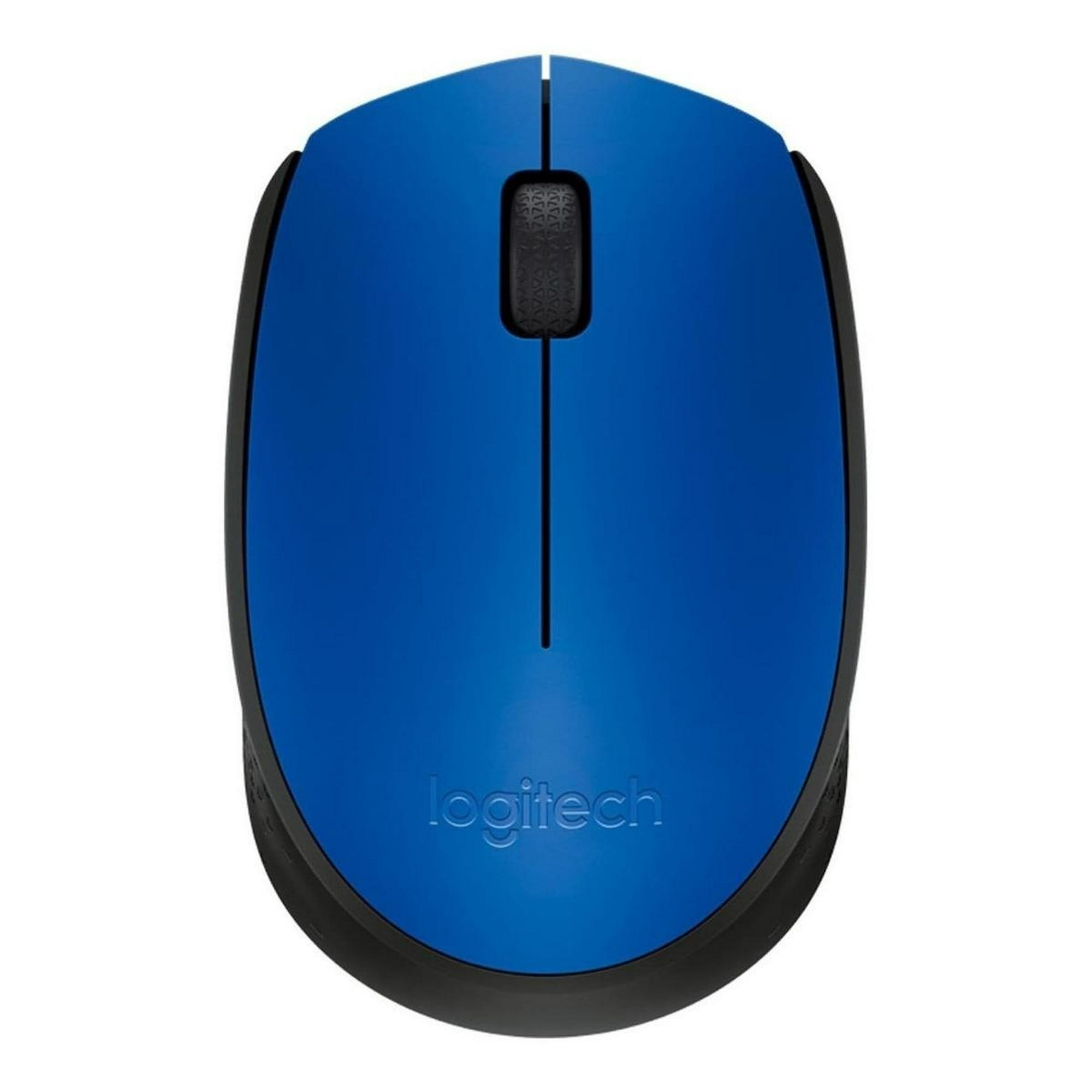 Mouse Inalámbrico Logitech M170 Azul Y Negro