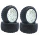 thumbnail image 3 of Neumáticos De 1/10 Ruedas Aptos Para HSP 94166 94107 Modelo Todoterreno Buggy Piezas De Actualización Blanco, 3 of 5