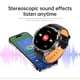 thumbnail image 2 of Smartwatch Reloj Inteligente Correa Cuero Asistente de voz IA 300 mAh para uso diario, 2 of 3