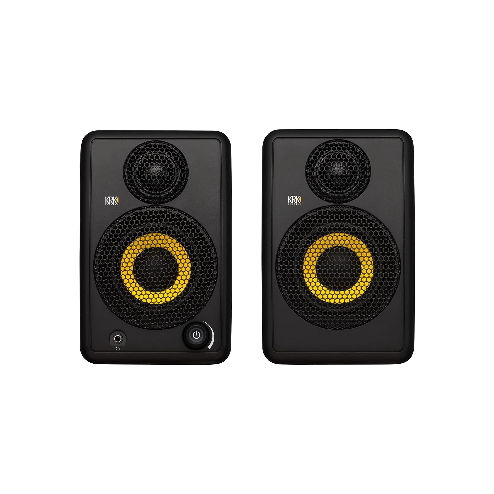 Krk Systems - Monitores Portátiles Krk Goaux 3 De 3 Pulgadas Con Bluetooth