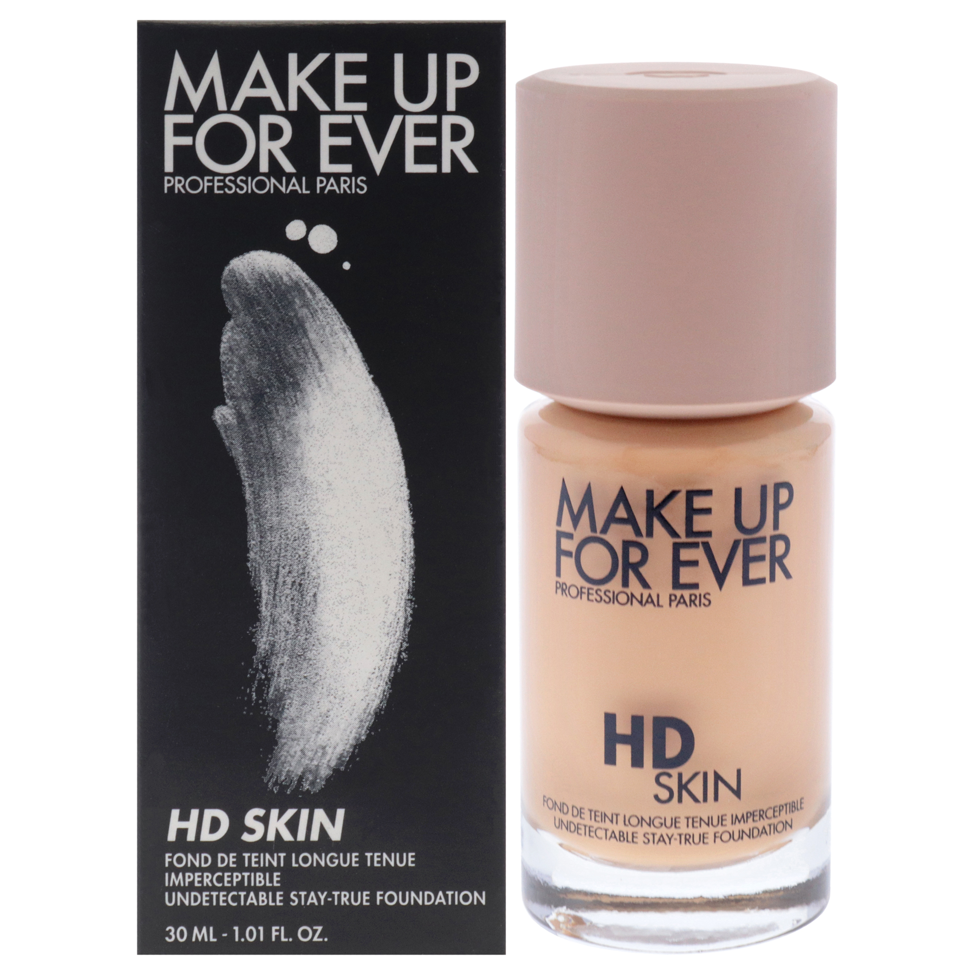 Make Up For Ever - Base Hd Skin Indetectable Que Se Mantiene Fiel - Y Cálida Color Ámbar De Para Es - Base