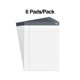 thumbnail image 2 of Bloc de notas TRU RED 22x29 cm Rayado amplio - Pack de 6, 2 of 8