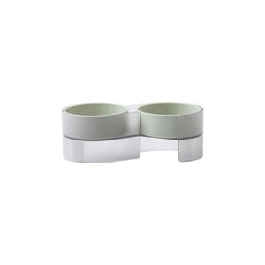 Pidan - Bowl Doble Para Mascotas Tipo S Verde