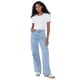 thumbnail image 1 of Jeans Mujer Cargo Azul Claro Straight Fit Corona, 1 of 5