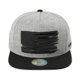 thumbnail image 2 of Gorra de Béisbol Flipper 3D Brillante con Bandera de EE.UU. Snapback Gris, 2 of 8