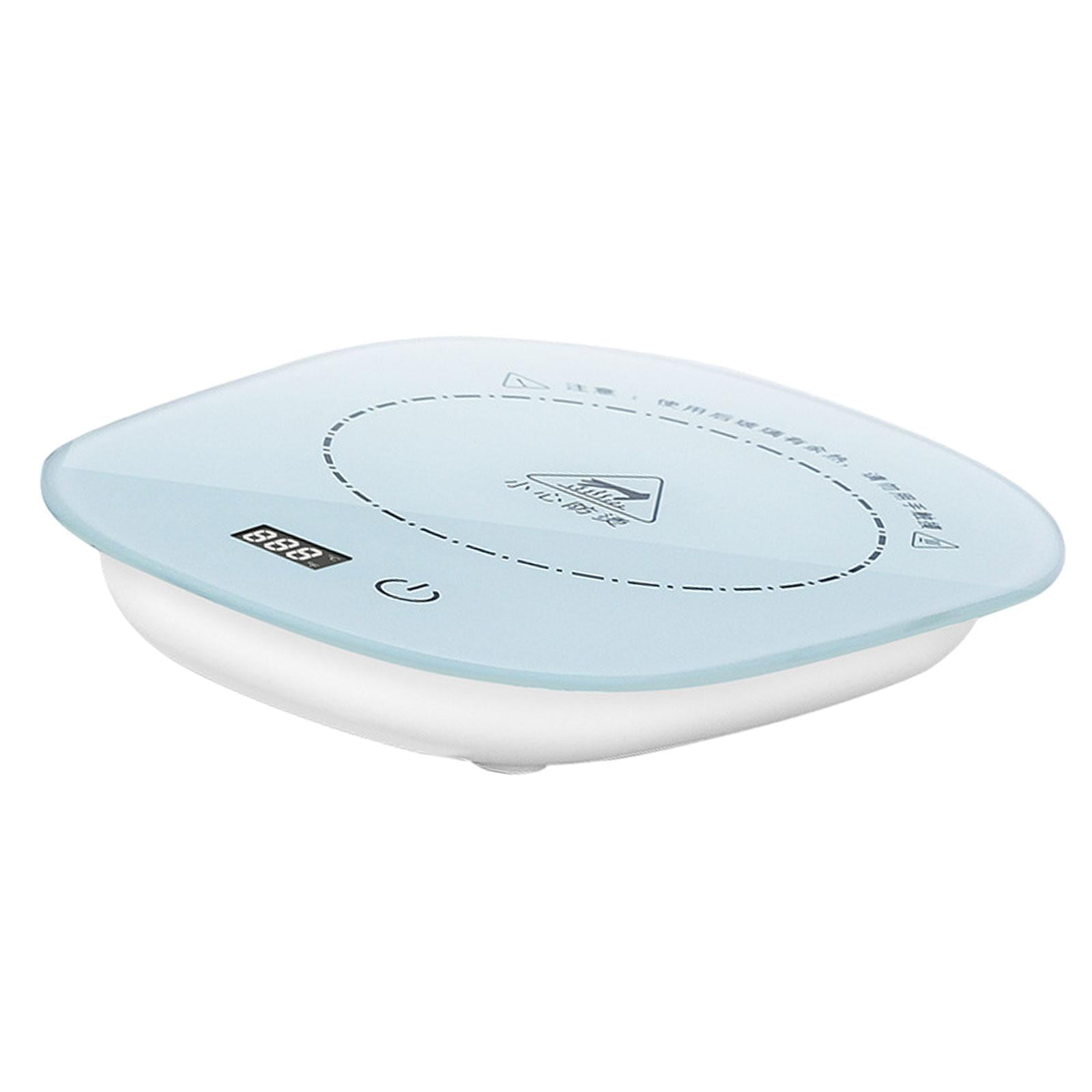 Bothyi - Calentador De Tazas De Bebidas Inteligente, Calentador De Tazas Eléctrico Para Viajes En Casa, Leche, Té, Agua, Blanco