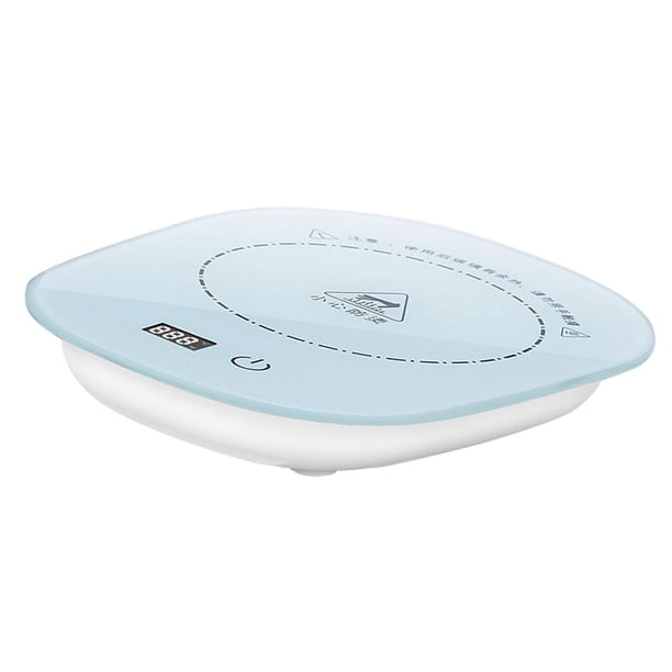 Calentador De Tazas De Bebidas Inteligente, Calentador De Tazas Eléctrico Para Viajes En Casa, Leche, Té, Agua, Blanco