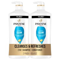 Set De Champú Y Acondicionador Pantene Classic Clean 2 En 1