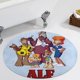 thumbnail image 5 of ALF: La Serie Animada Alfombra Redonda de Felpa Coral, Antideslizante, No Desprende Pelusas, Lavable y Duradera para Salón, Dormitorio y Habitación de Niños 60cm, 5 of 6