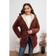 thumbnail image 2 of Chaqueta Mujer Reversible Peluda Invierno Calidad Premium 6072, 2 of 6