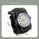thumbnail image 4 of Accesorios Reloj de Cuero Retro Personalizado Pulsera de Cuero Ajustable para Hombre, 4 of 5