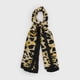 thumbnail image 1 of Pañuelo Largo Tipo Seda De 90x180cm Estampado Animal Print amarillo Talla Única, 1 of 4