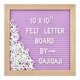 thumbnail image 1 of Tablero de Letras GAJIGAJI 25x25 cm Marco de Madera Morado, 1 of 6