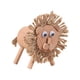 thumbnail image 1 of DIY Animal De Madera Juguete Hecho A Mano Animales Pequeños Figuras Jardín De Infantes Decoración León, 1 of 5