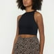 thumbnail image 3 of Peto Mujer Seamless Halter Negro Corona, 3 of 5