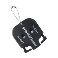 Magideal - Contador De Puntuación De Golf, Contador De Golpes Para 2 Jugadores, Contador De Golf Portátil Pequeño Para Deportes De Golf, Registro De Puntuación, Negro