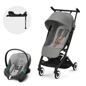 Cybex - Coche Travel System Libelle Gris + Aton S2 + Base Isofix