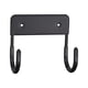 thumbnail image 4 of Colgador De Planchado Ganchos Organizador De Pared Para Montaje Almacenamiento Extraíble Negro, 4 of 4