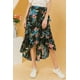 thumbnail image 1 of Falda con Volantes Florales y Ribete Alto Bajo., 1 of 5