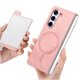 thumbnail image 4 of Funda Magnética Para Samsung Galaxy Z Flod 6 Con Billetera Y Anillo Protector Resistente Rosa, 4 of 6
