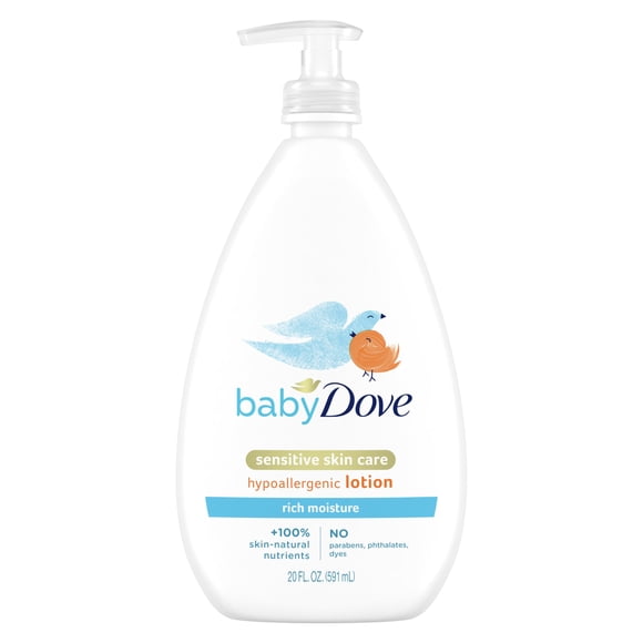 Loción corporal Baby Dove Sensitive Skin Care 591 ml Rich Moisture