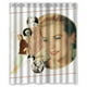 thumbnail image 1 of Cortina de ducha Grace Kelly, juego de cortinas de baño con ganchos, tamaño 60 x 72 pulgadas, 1 of 3