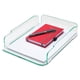 thumbnail image 1 of Bandeja apilable para cartas Lorell individual acrílico transparente/verde, 1 of 2