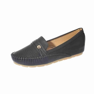 Vía Franca - Mocasín Confort Negro Bbo