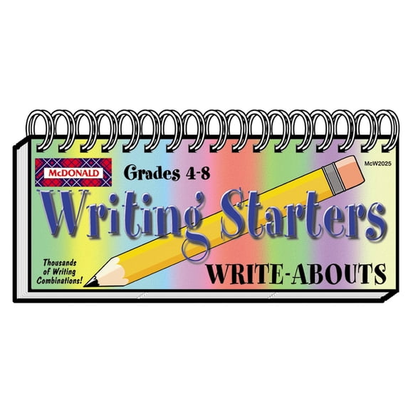 Folleto de McDonald Publishing Writing Starters Write-Abouts