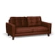thumbnail image 3 of Sofa Napoles 2C Tela Velvet Chocolate, 3 of 6