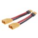 thumbnail image 2 of 2 Pack XT60 Hembra A XT90 Macho 10AWG Conector Adaptador De Enchufe Silicona 100MM, 2 of 5
