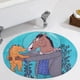 thumbnail image 5 of BoJack Horseman Alfombra Redonda de Felpa Coral, Antideslizante, No Desprende Pelusas, Lavable y Duradera para Salón, Dormitorio y Habitación de Niños 60cm, 5 of 6