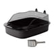 thumbnail image 1 of Caja De Arena Para Gatos Abierta, Orinal Grande Con Forma De Dibujos Animados, Caja De Arena Para Gatos, Bandeja De Arena Para Gatos, Negro, 1 of 5