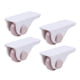 thumbnail image 3 of 4x Mini Ruedas Autoadhesivas Para Muebles Caja De Almacenamiento Rosa, 3 of 5