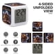 thumbnail image 3 of El Señor de los Anillos theme 7 colors Alarm Clock Digital LED Alarm Clock Gifts for kids friends family, 3 of 6