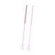 thumbnail image 4 of 2 Cepillos Limpiadores De Pajitas De Silicona Reutilizables Para Teclados Con Pajitas, Color Rosa, 4 of 5