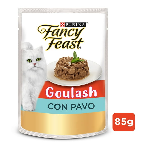 Pack alimento húmedo para gato FANCY FEAST® Goulash con Pavo 15x85g