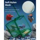 thumbnail image 3 of Red para acuario Pawfly cuadrada con mango trenzado, 3 of 3