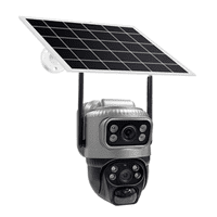 Vipa - Cámara Seguridad Solar Ip Wifi Exterior Full Hd 3Mp Robótica Modelo Ips1300