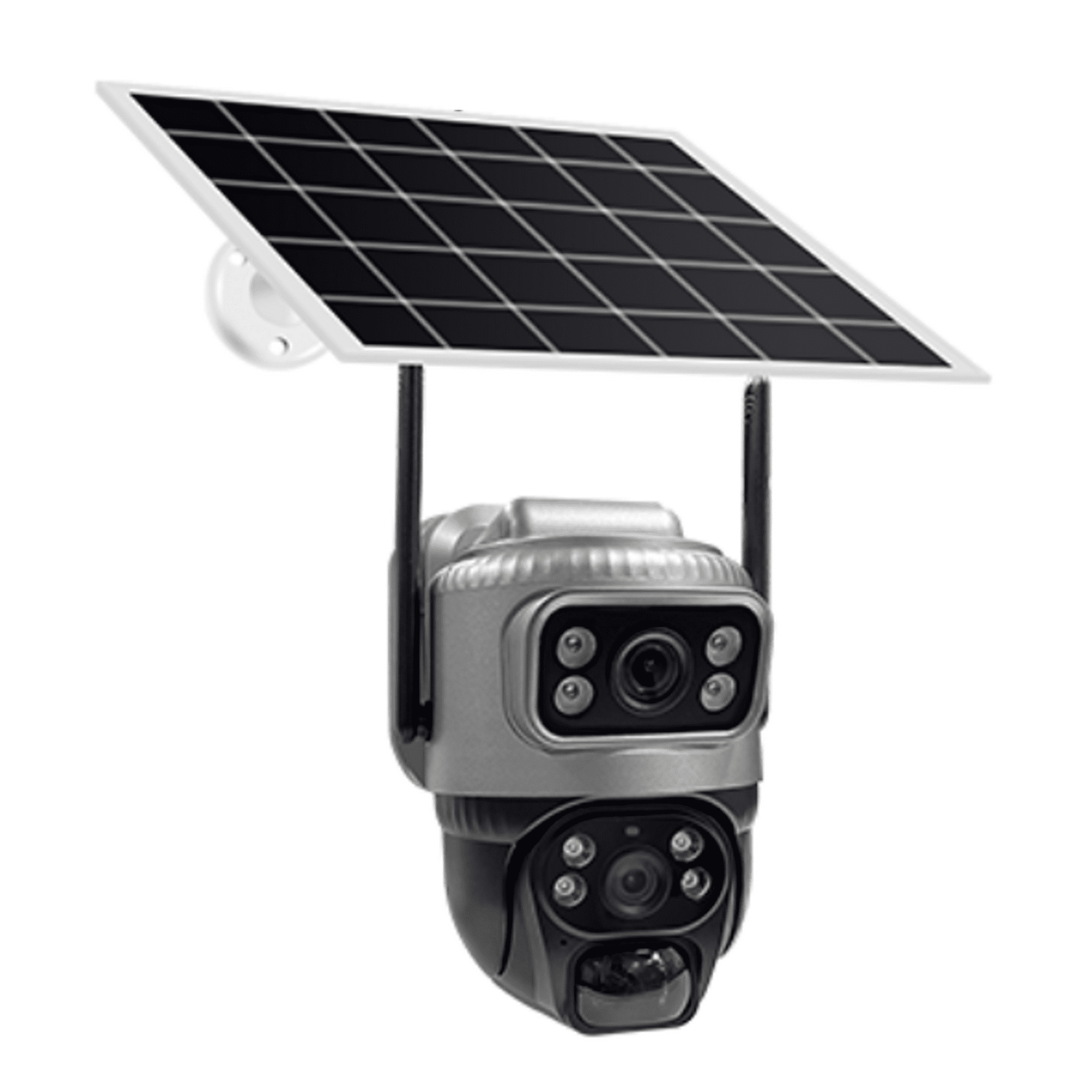 Vipa - Cámara Seguridad Solar Ip Wifi Exterior Full Hd 3mp Robótica Modelo Ips1300