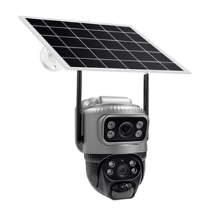 Vipa - Cámara Seguridad Solar Ip Wifi Exterior Full Hd 3Mp Robótica Modelo Ips1300