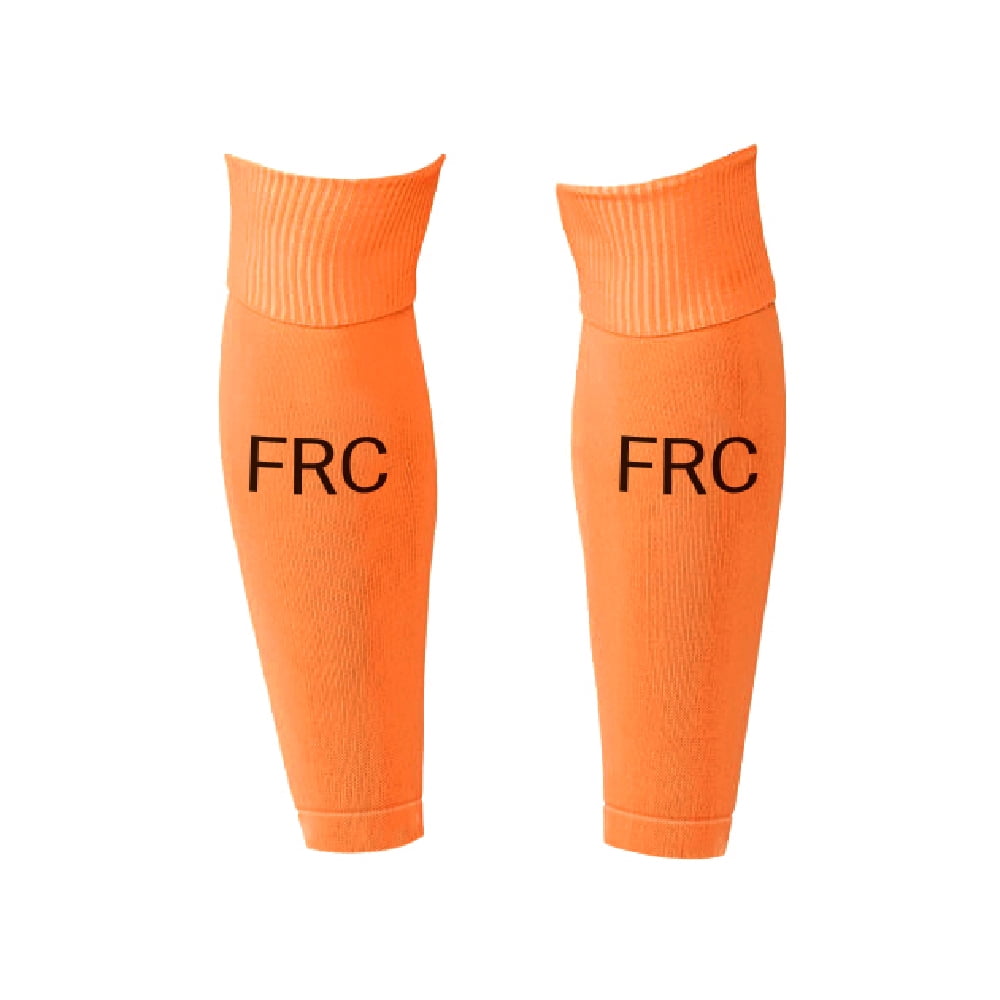 Frc - Medias De Futbol Deportivas Sin Pie Naranjo